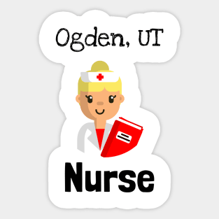 Ogden Utah Nurse Sticker